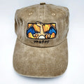 Custom Pokemon Hat，Embroidered Vintage Wash Baseball Cap