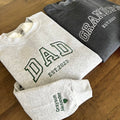 Custom Embroidered Sweatshirt, Gift For New Dad, Father's Day Gift