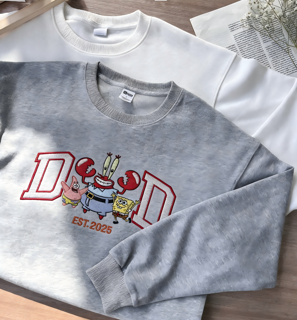 Custom SpongeDad Embroidered Shirt