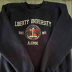 Embroidered Custom College Sweatshirt