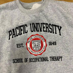 Embroidered Custom College Sweatshirt