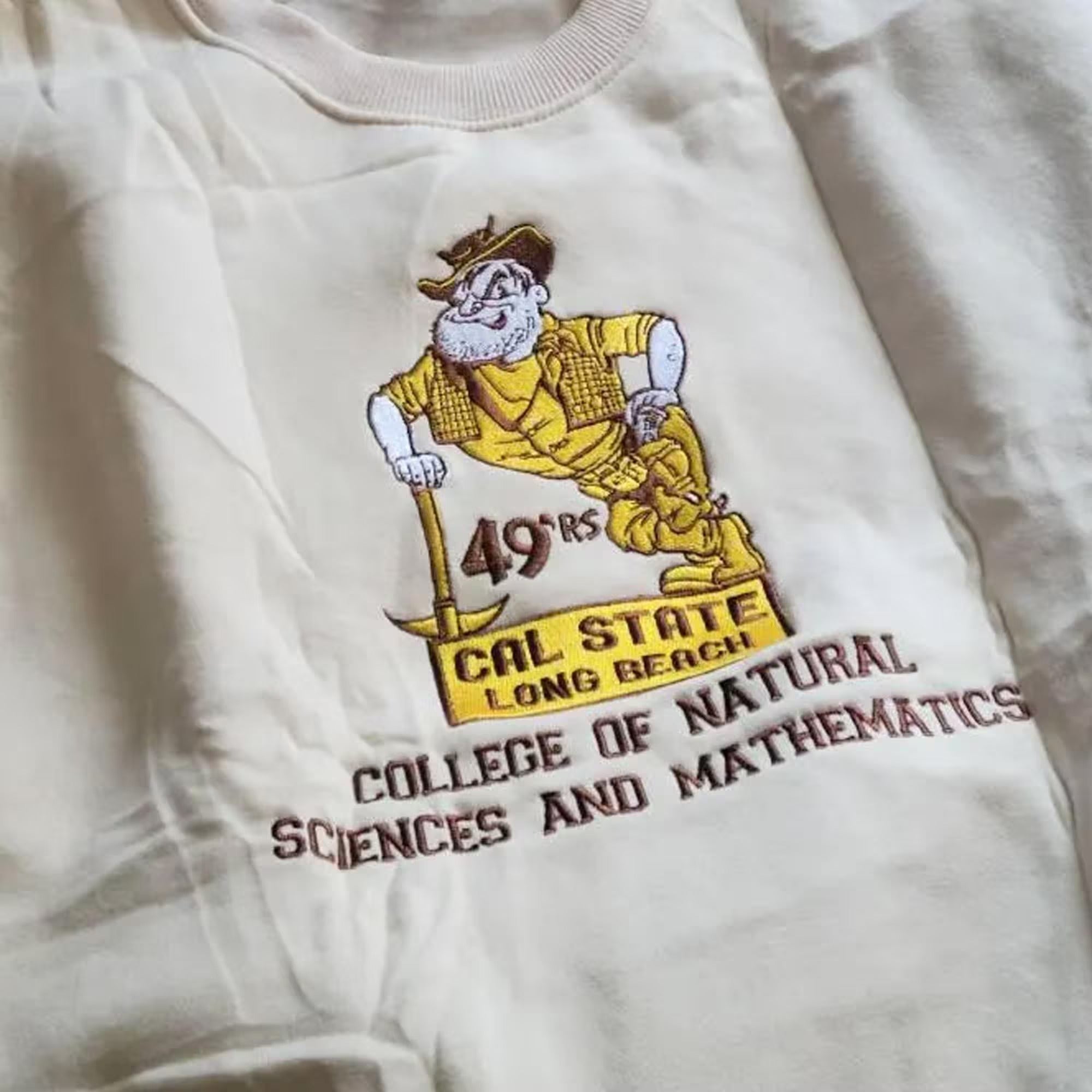 Embroidered Custom College Sweatshirt