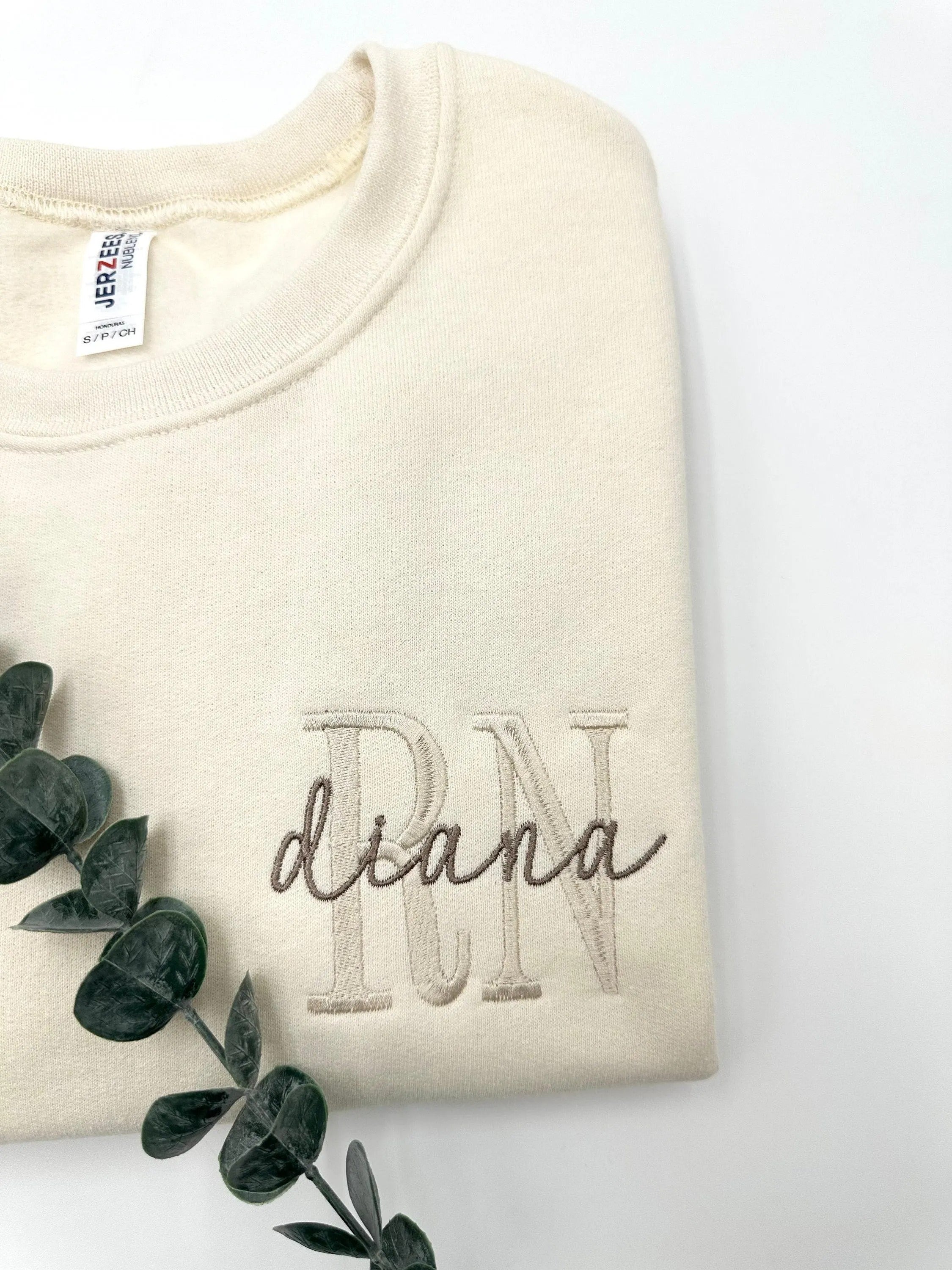 Embroidered Nurse Sweatshirt Hoodie，Nursing School Gift