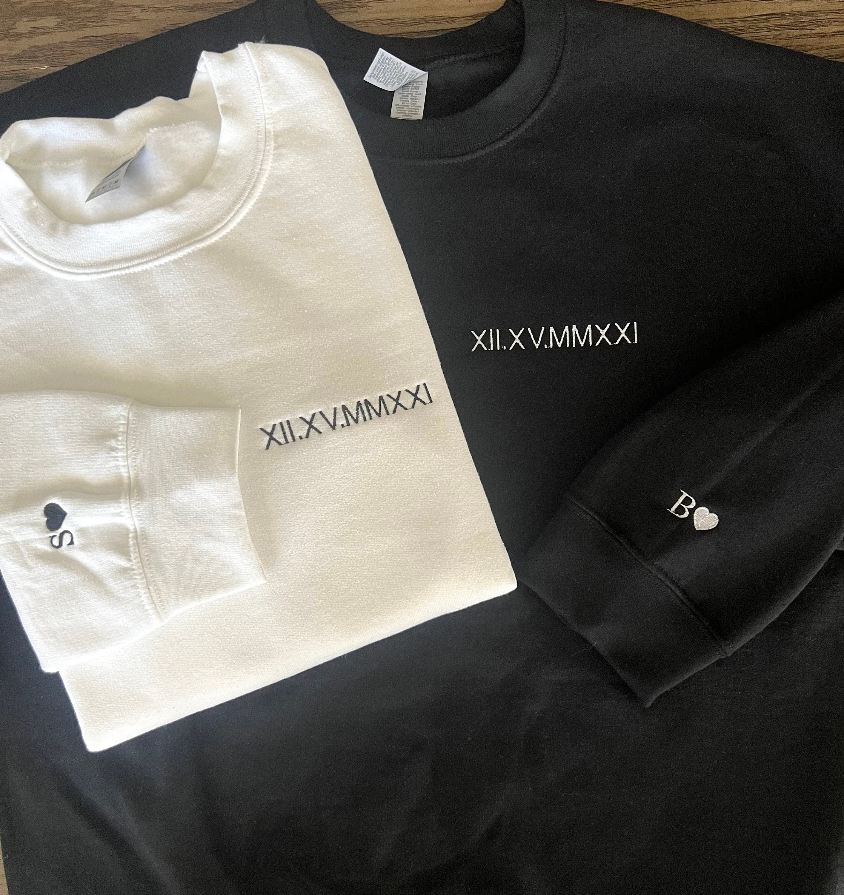 Personalized Roman Numeral V2 Sweatshirt