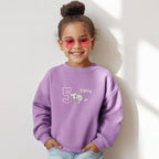 Personalized Poke Birthday Embroidered Sweatshirt