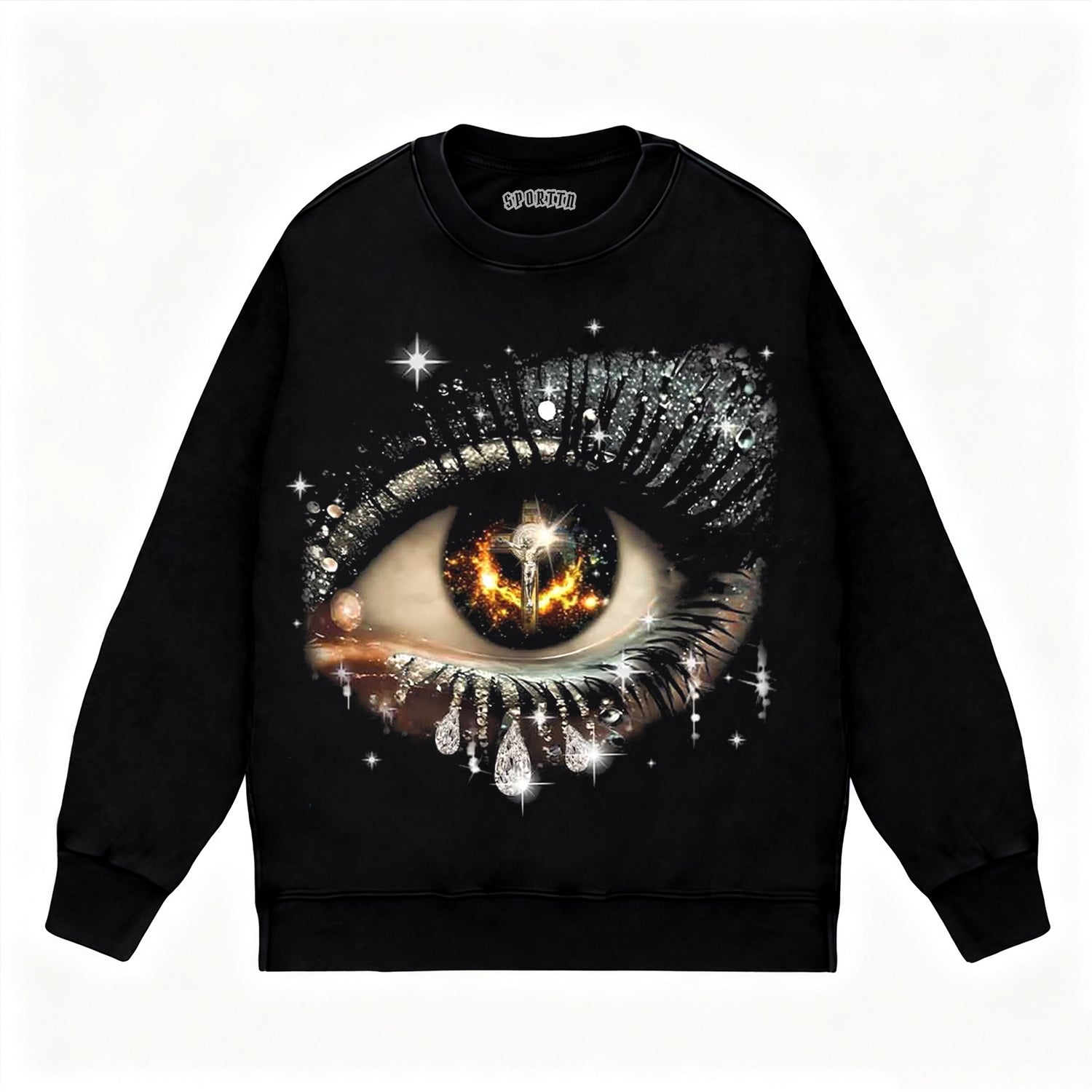 RETRO CROSS STAR EYES TEE