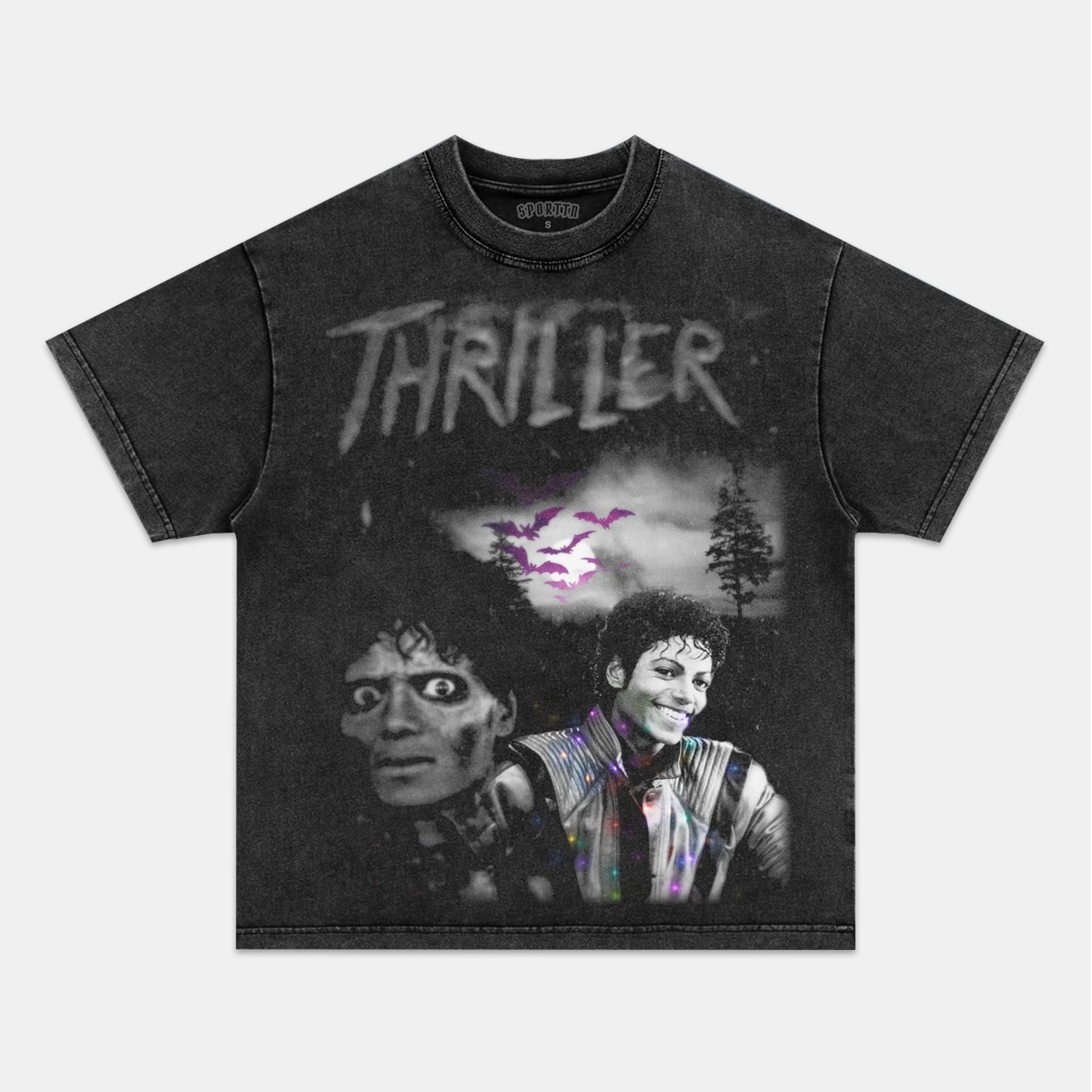 MICHAEL JACKSON & THRILLER V3 TEE