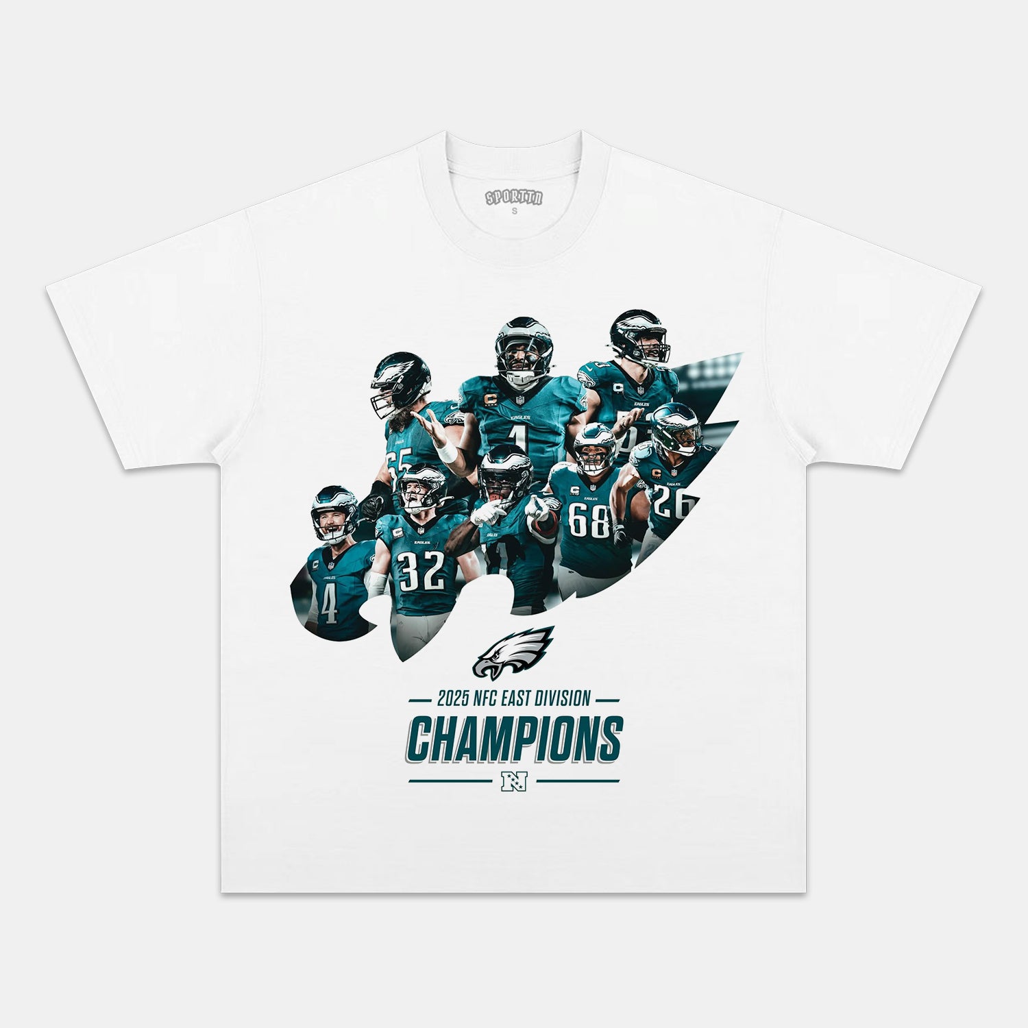 EAGLES 2025 NFC EAST CHAMPIONS 2.0 TEE