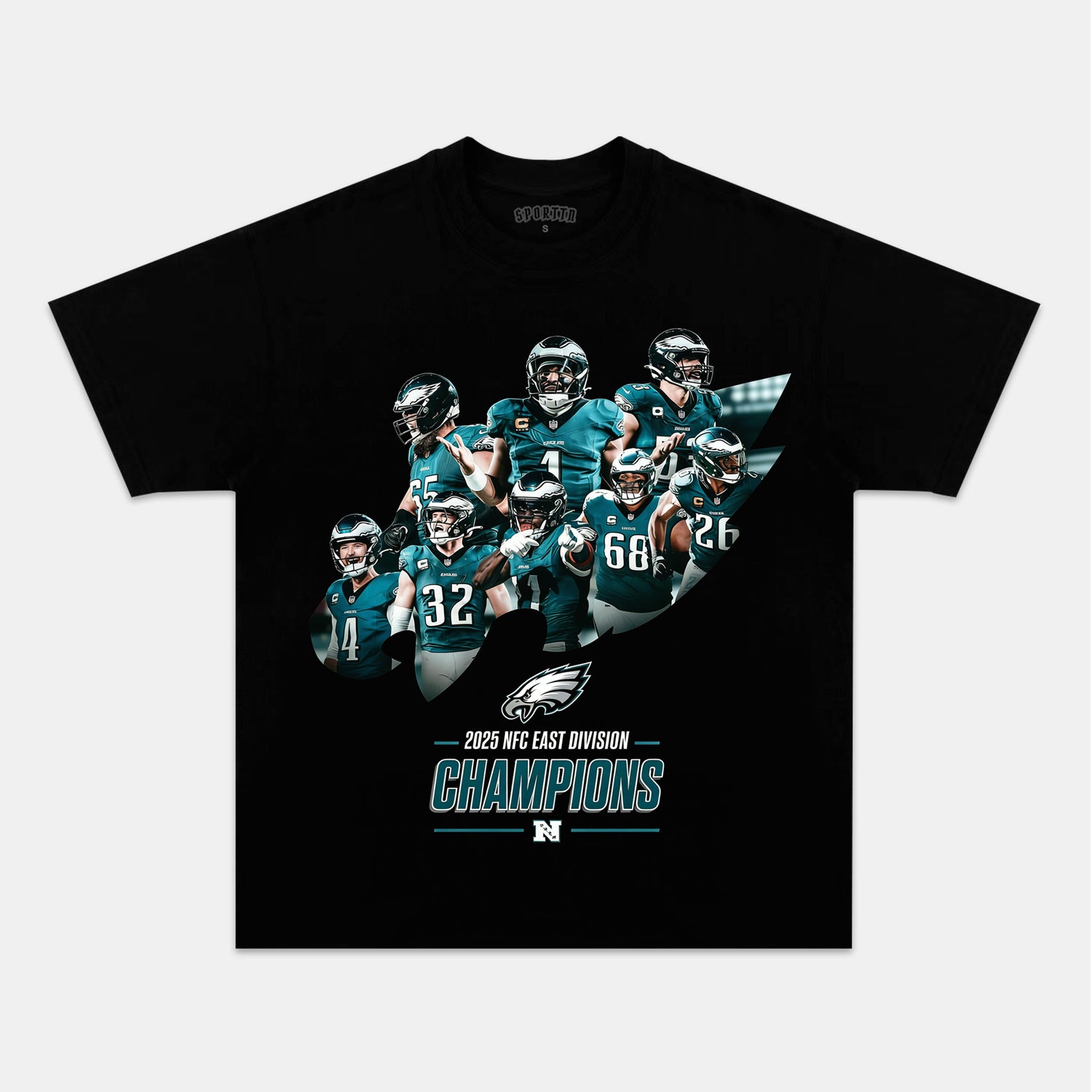 EAGLES 2025 NFC EAST CHAMPIONS 2.0 TEE