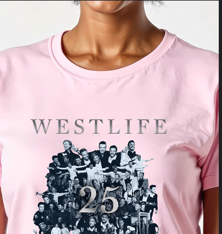 Westlife 25th Anniversary TEE