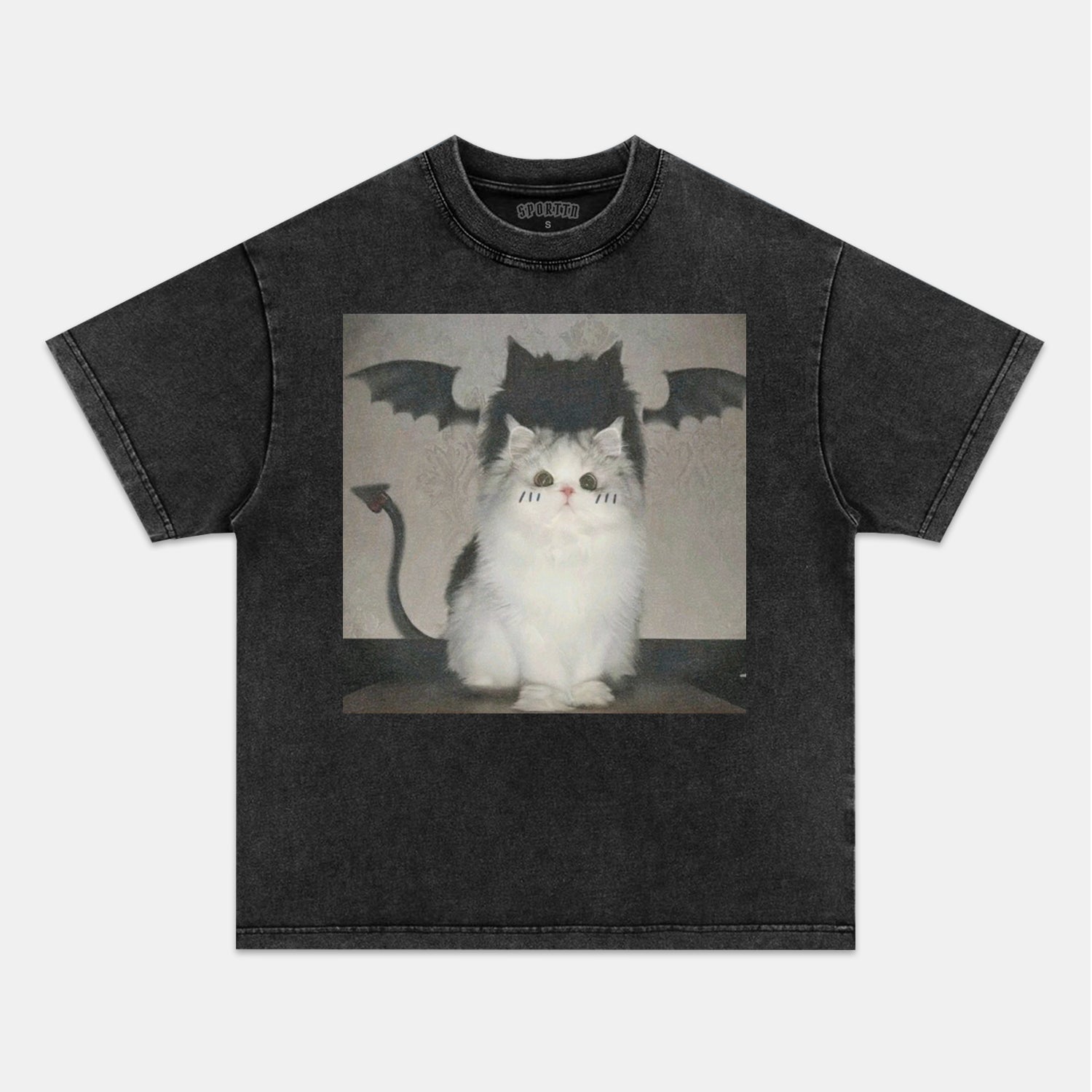 HALLOWEEN FUNNY CAT V5 TEE