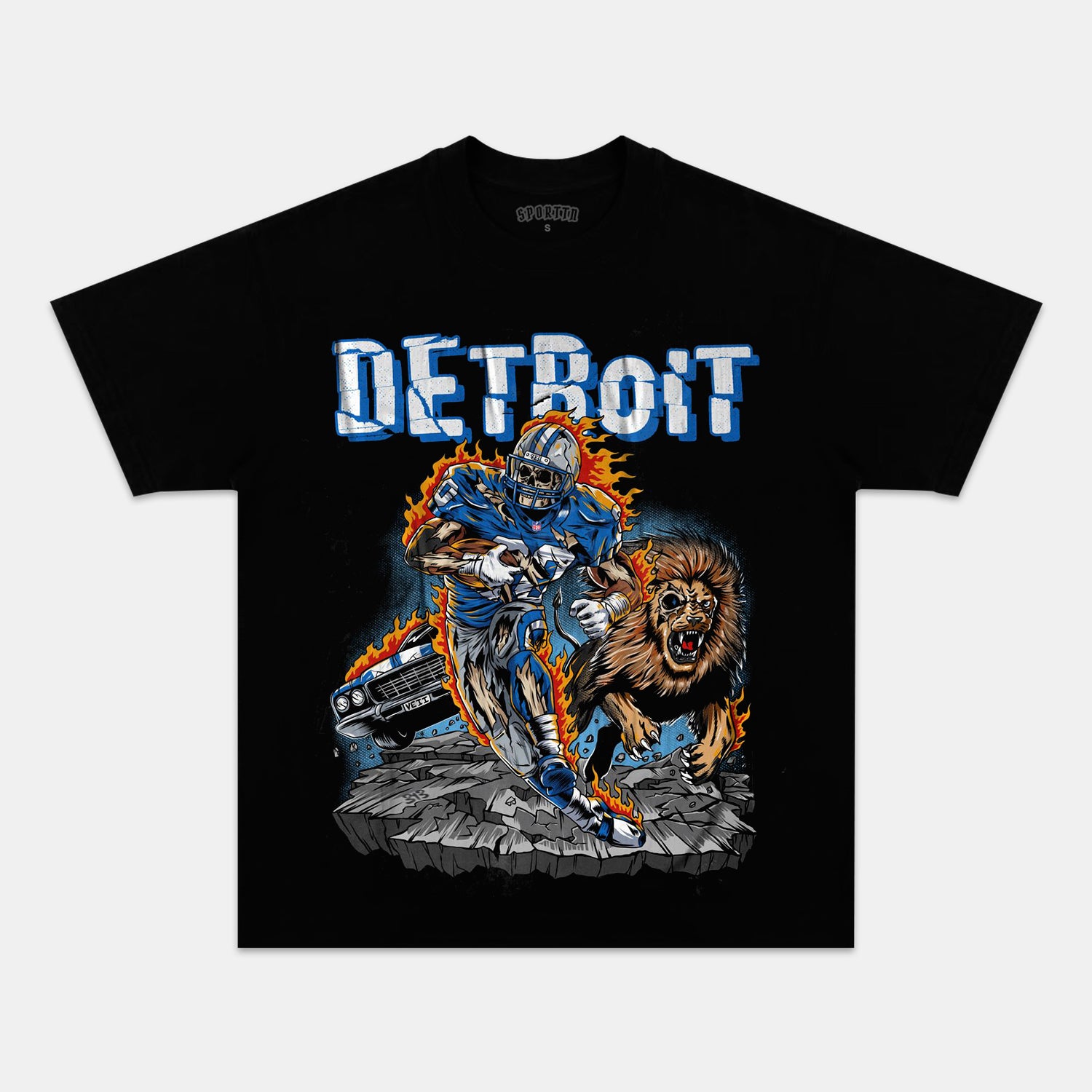 DETROIT LIONS NEW 2.0 TEE