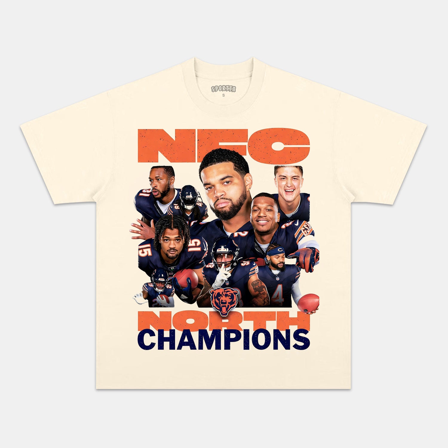 CHICAGO BEARS & NFC NORTH CHAMPIONS TEE