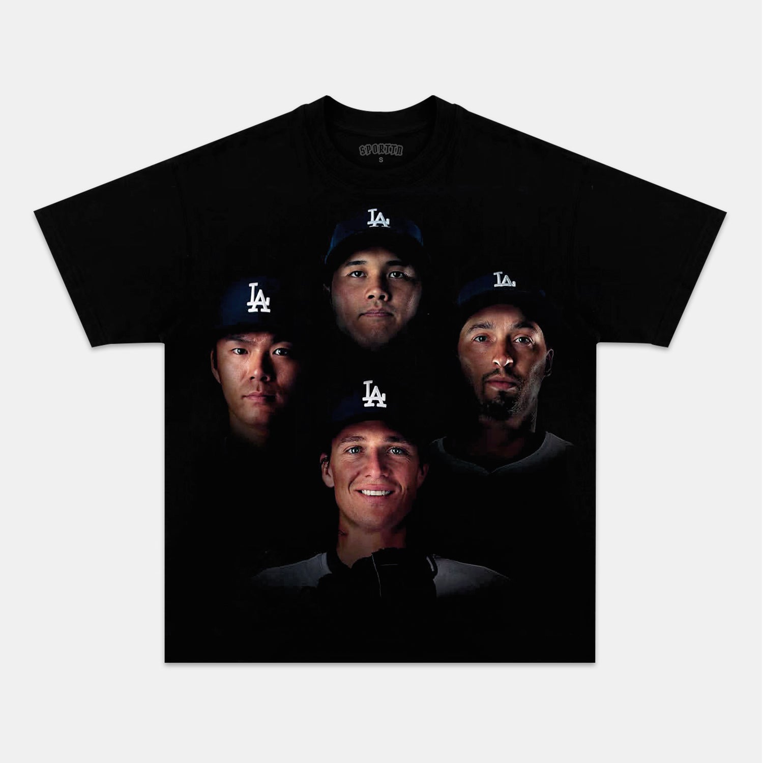 LA DODGERS FOUR TEE