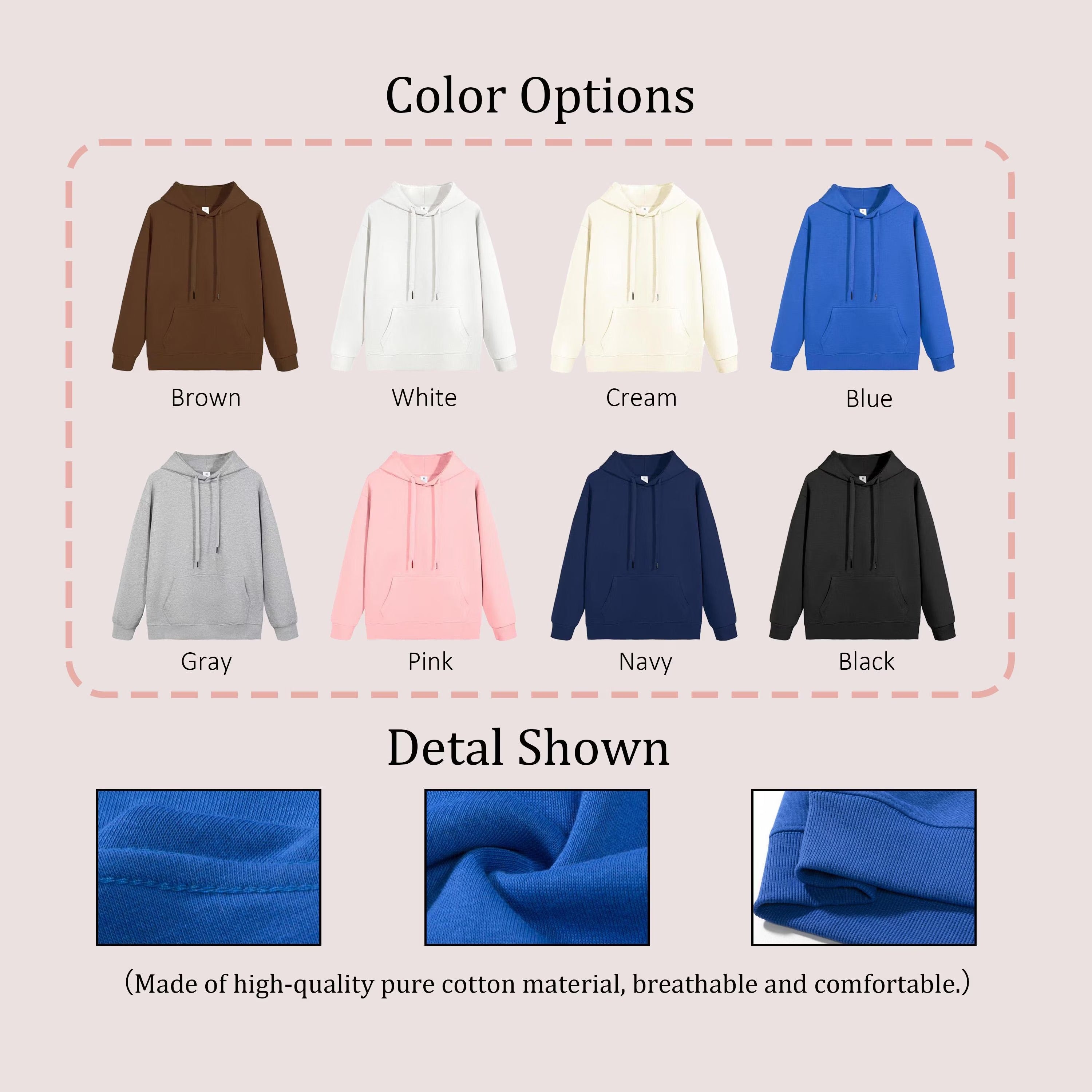 Anniversary LOVE Photo Custom Embroidered Sweatshirt