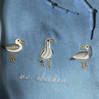Beach Chicken (Seagull) Embroidered Sweatshirt
