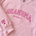 Personalized Mom Or Grandma Sweatshirt