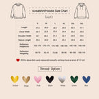 Custom Family Portrait Embroidered Sweatshirt