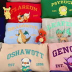 Pokemon Collection Embroidered Sweatshirt