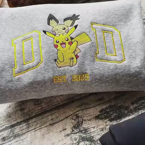 Custom PokaDad Embroidered Shirt